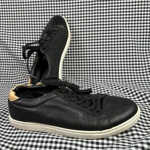 Allen Edmonds Courtside Black Leather Sneaker Shoes Men's Size 9